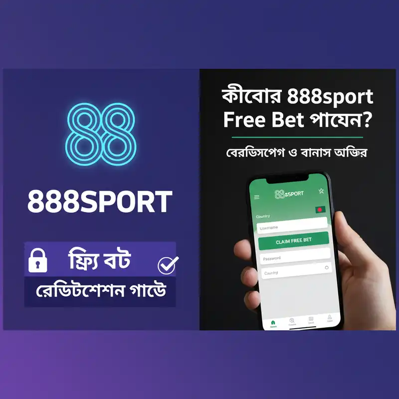 কীভাবে 888sport Free Bet পাবেন?